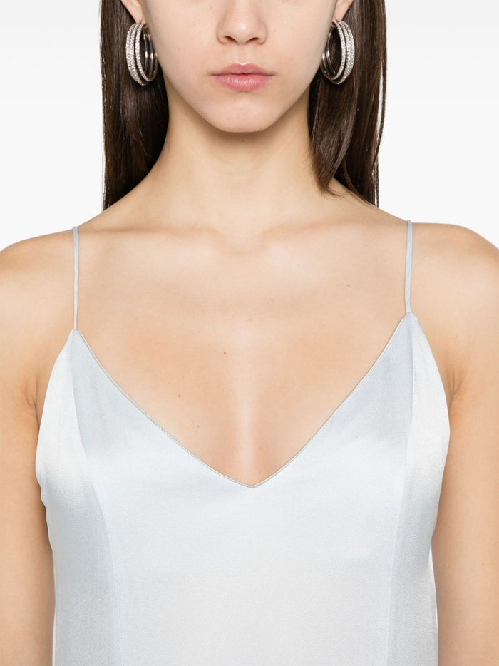 Forte Dresses Clear Blue Acetate Viscose