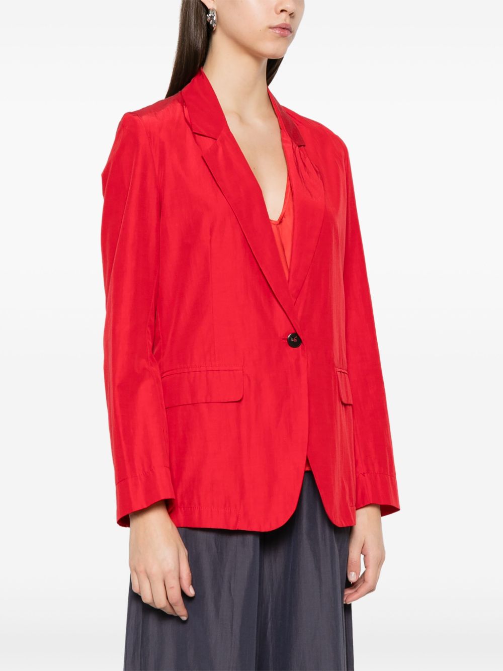 Forte Jackets Red Polyester Cotton