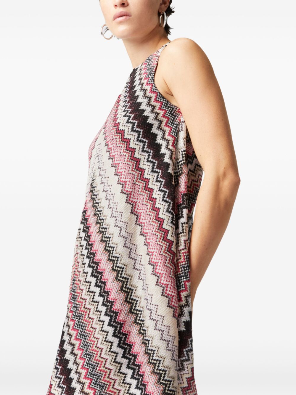 Missoni Dresses Pink Outer: Rayon