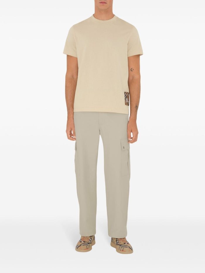 Burberry T-Shirts And Polos Beige Cotton