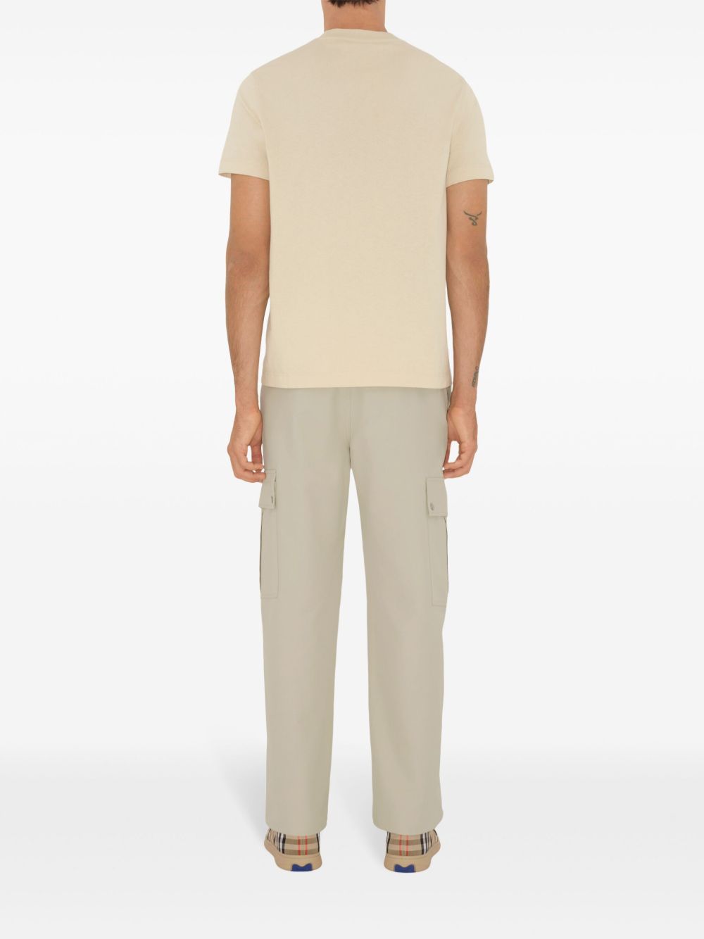 Burberry T-Shirts And Polos Beige Cotton