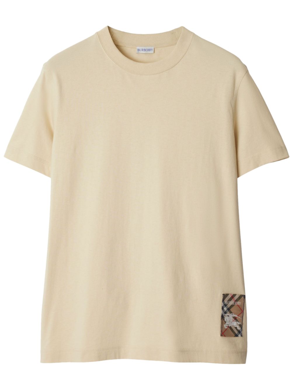 Burberry T-Shirts And Polos Beige Cotton