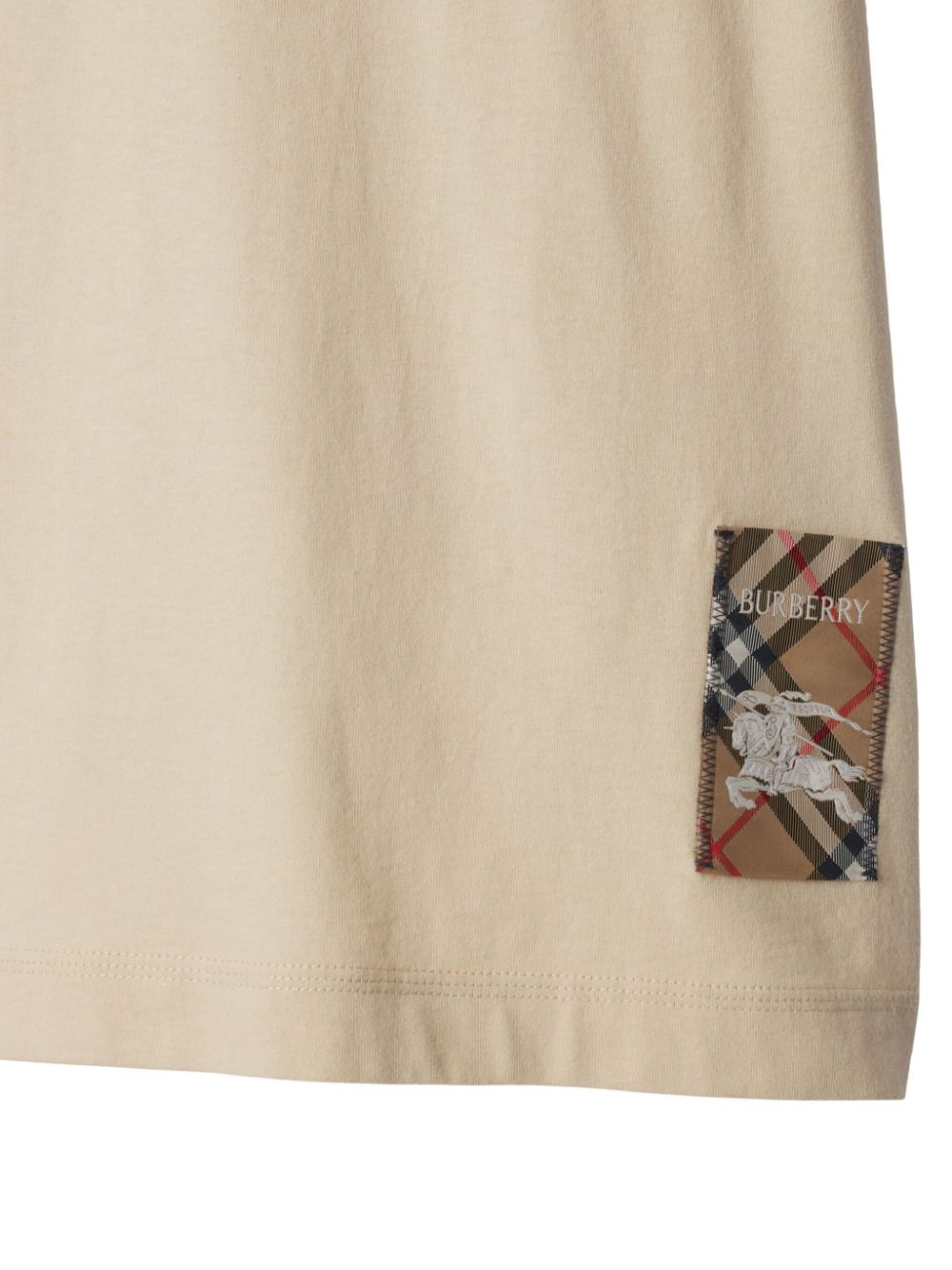 Burberry T-Shirts And Polos Beige Cotton