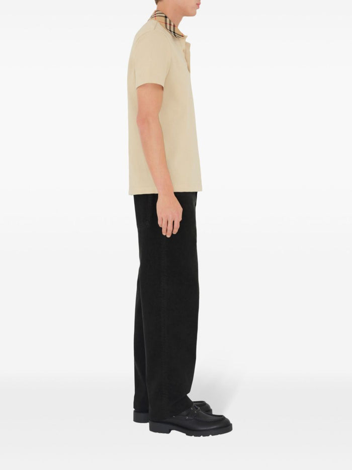 Burberry T-Shirts And Polos Beige Cotton