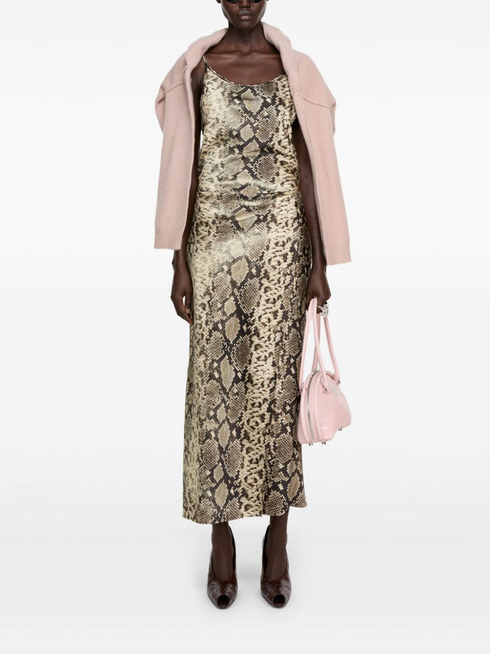 Acne Studios Dresses Brown Polyester