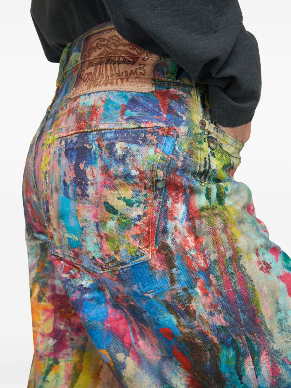 Acne Studios Jeans Multicolour Cotton