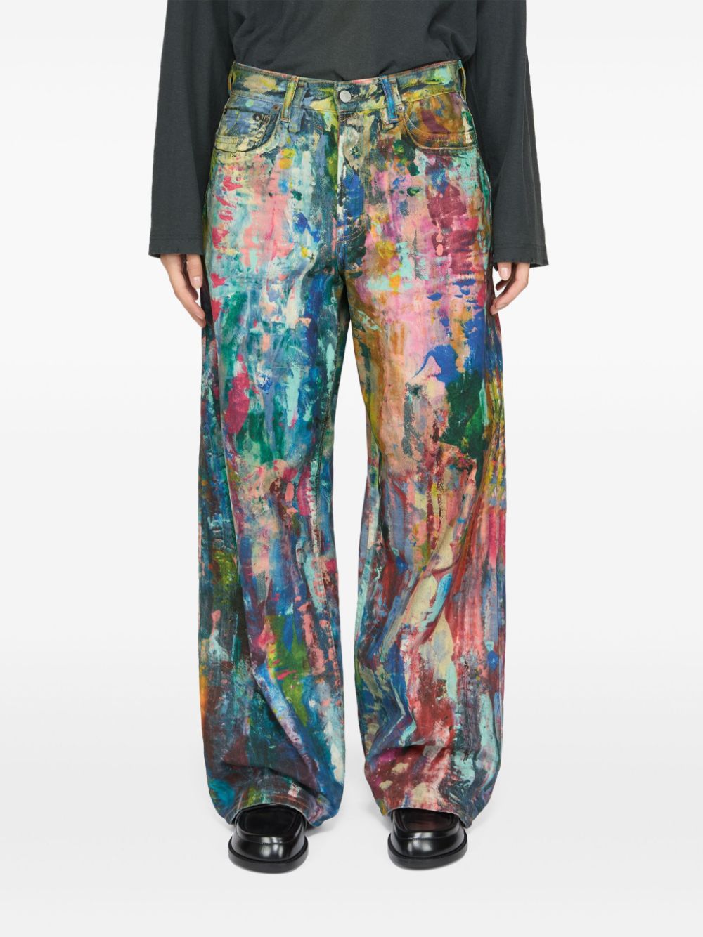 Acne Studios Jeans Multicolour Cotton