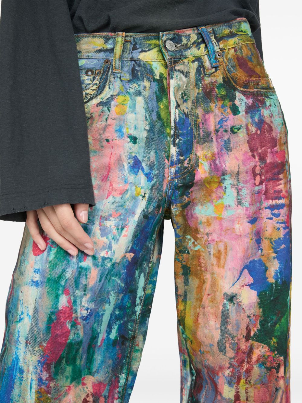 Acne Studios Jeans Multicolour Cotton
