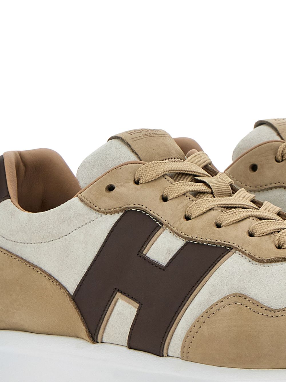 Hogan Pre Sneakers Brown Outer: Calf Leather