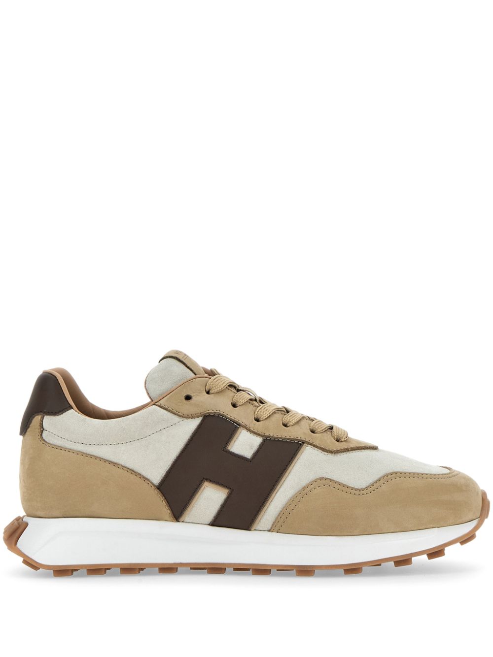 Hogan Pre Sneakers Brown Outer: Calf Leather