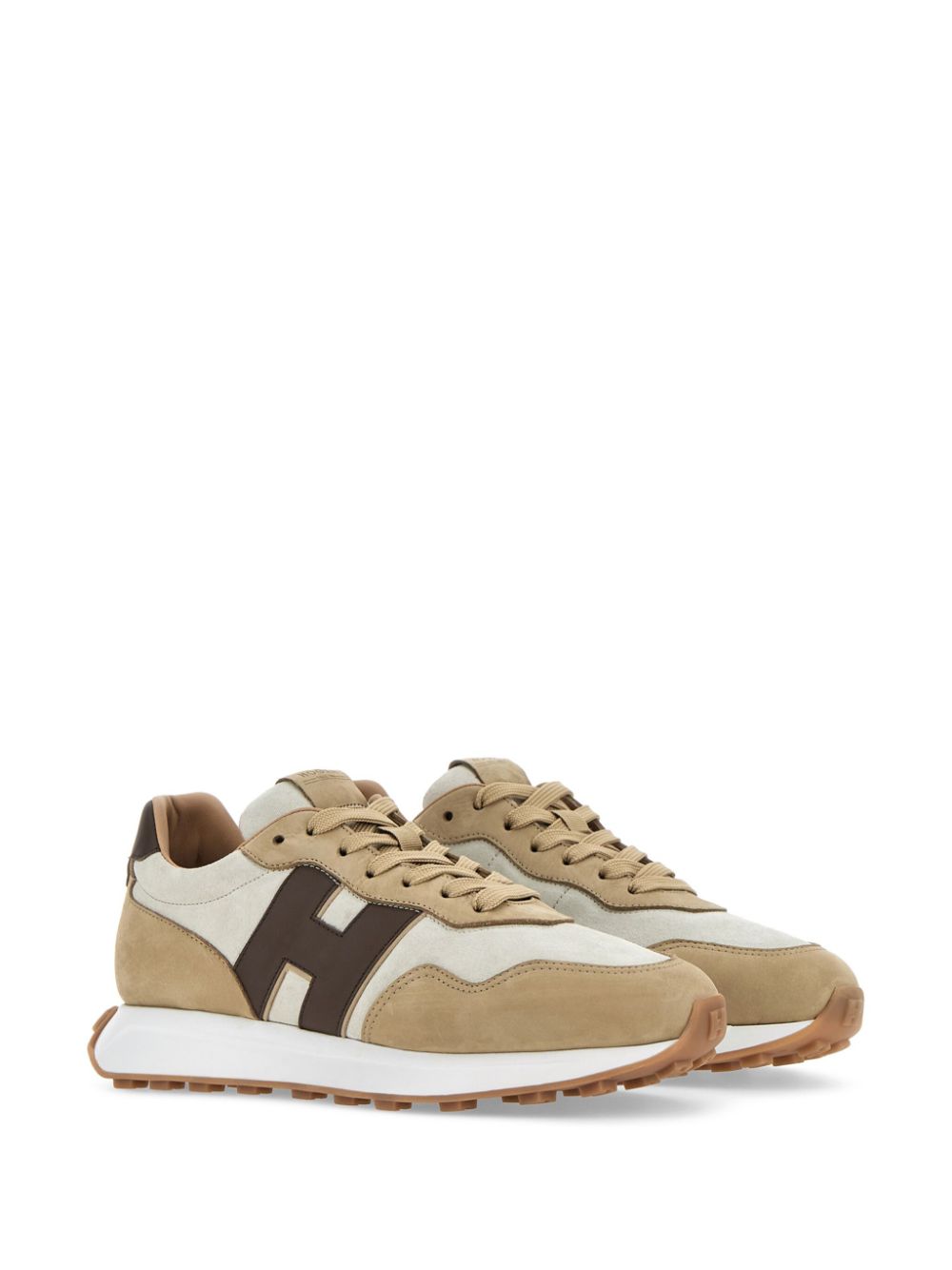 Hogan Pre Sneakers Brown Outer: Calf Leather