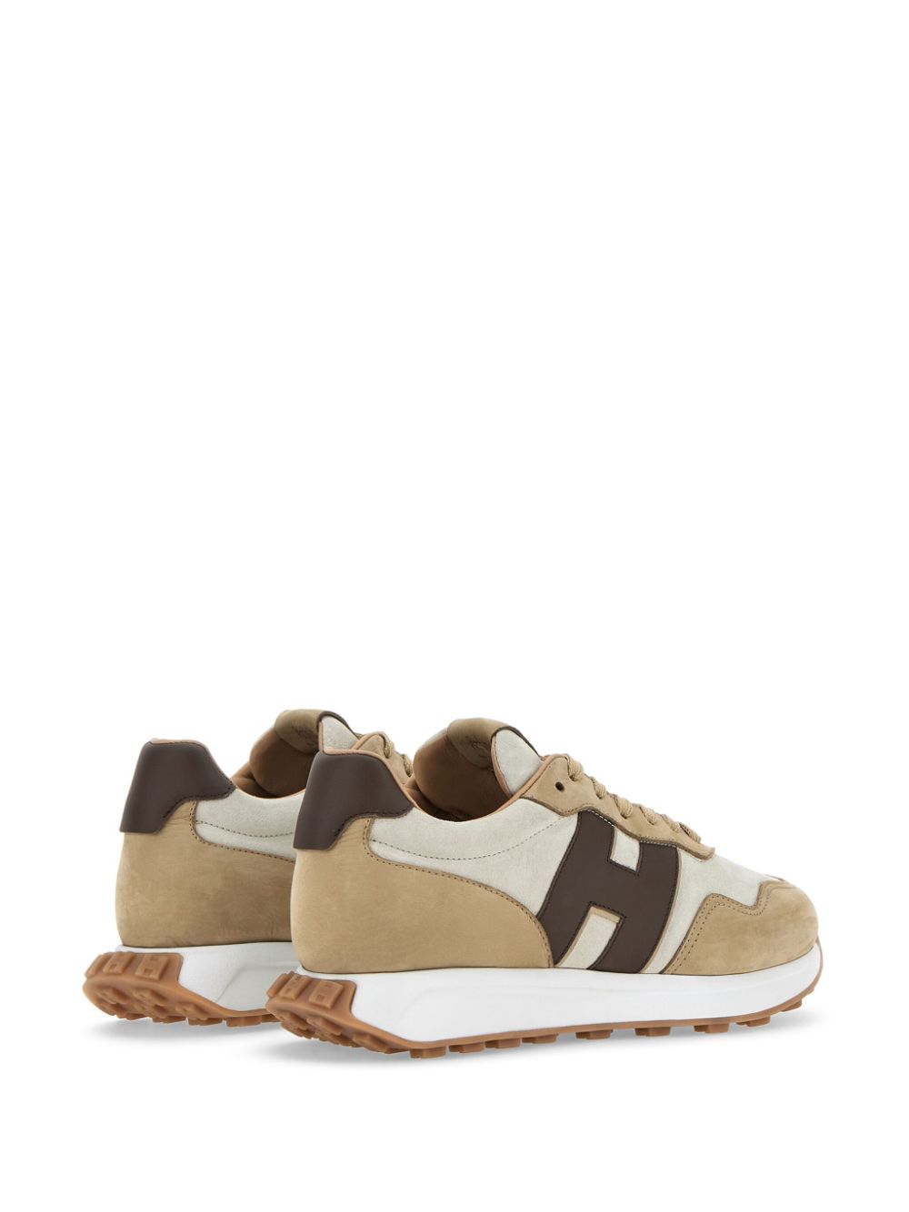 Hogan Pre Sneakers Brown Outer: Calf Leather