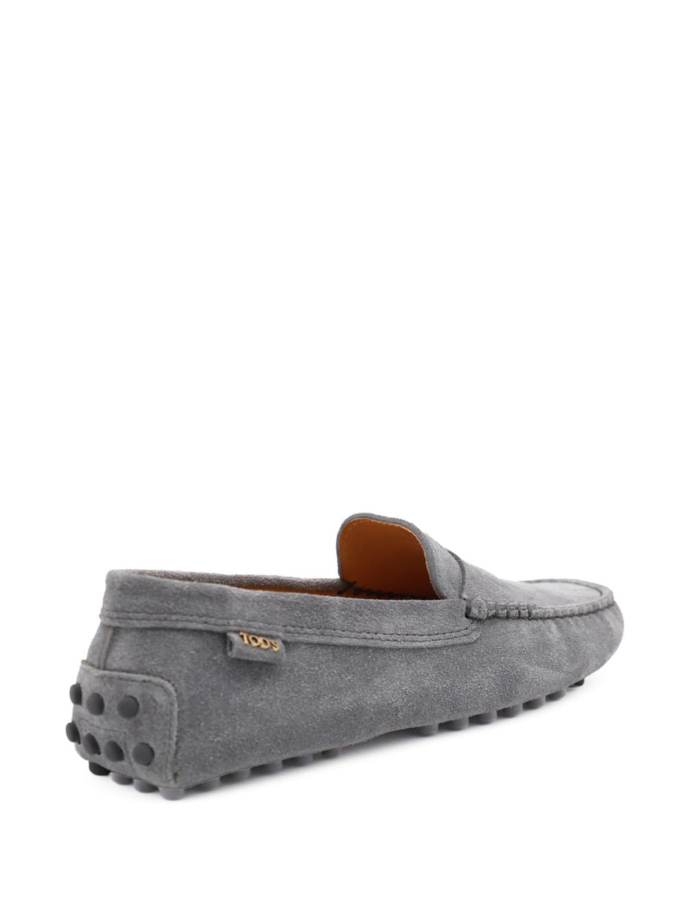 Tods Flat Shoes Grey Suede