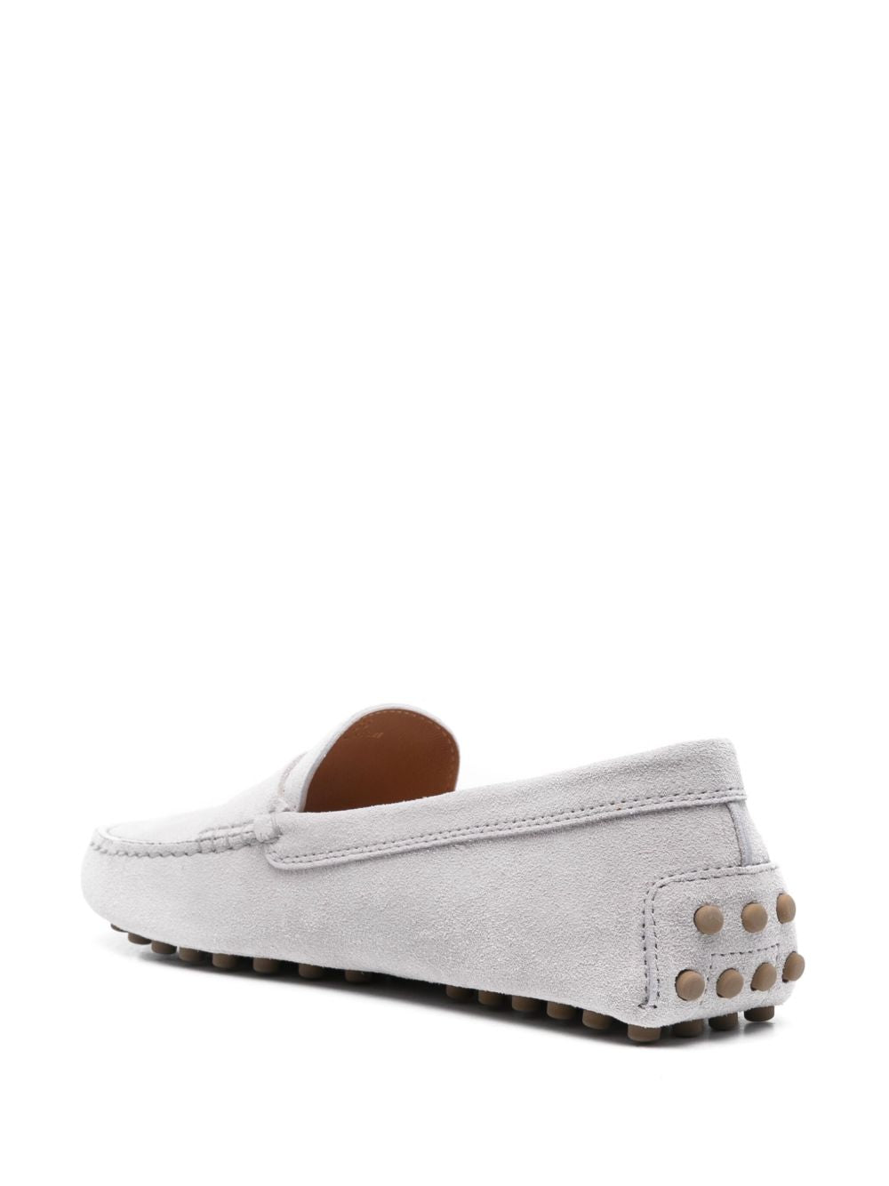 Tods Flat Shoes Lilac Suede