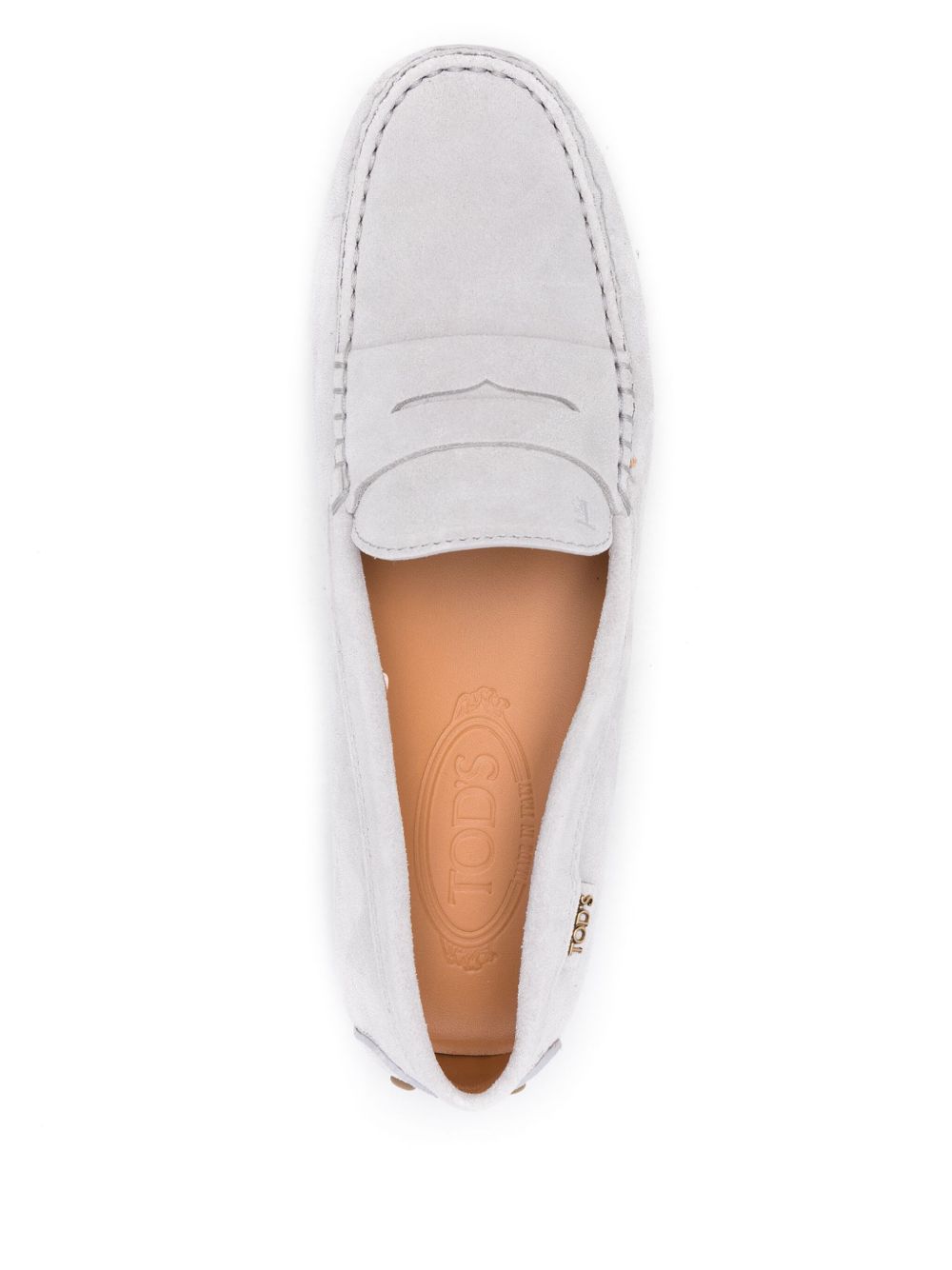 Tods Flat Shoes Lilac Suede