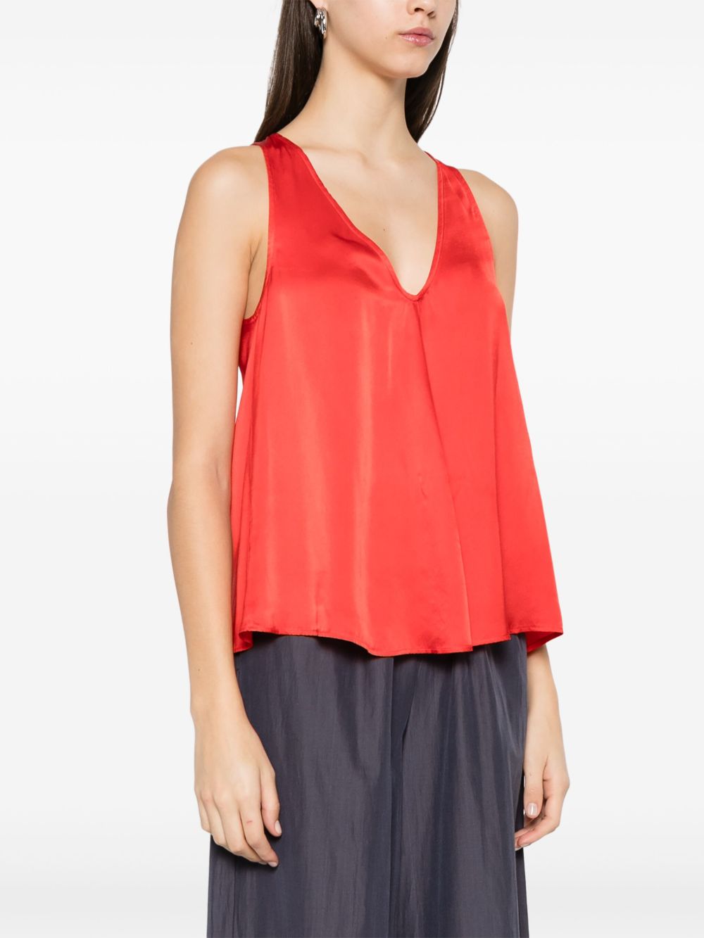 Forte Top Orange Silk
