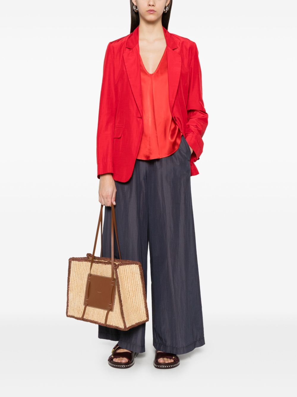 Forte Top Orange Silk