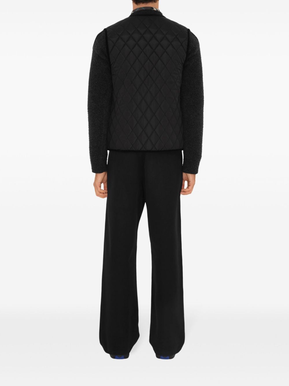 Burberry Sweaters Black Outer: Cotton