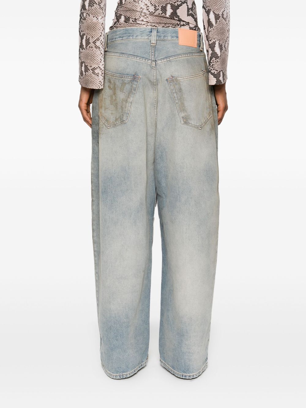 Acne Studios Jeans Clear Blue Cotton