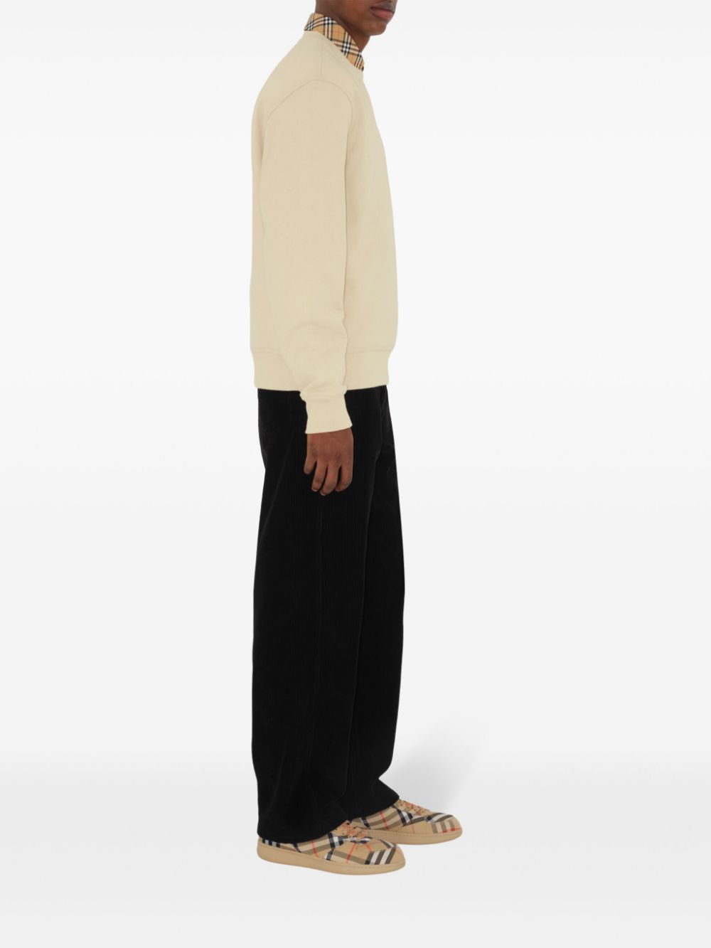Burberry Sweaters Beige Cotton