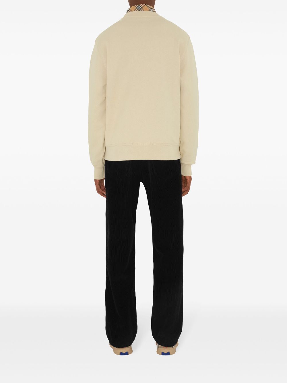 Burberry Sweaters Beige Cotton