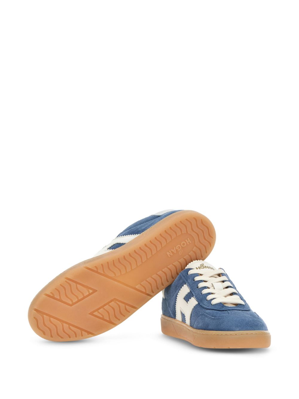 Hogan Pre Sneakers Blue Calf Leather