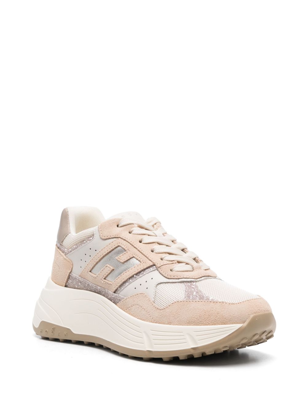 Hogan Pre Sneakers Pink Calf Leather