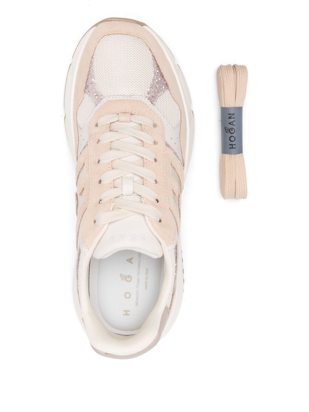 Hogan Pre Sneakers Pink Calf Leather