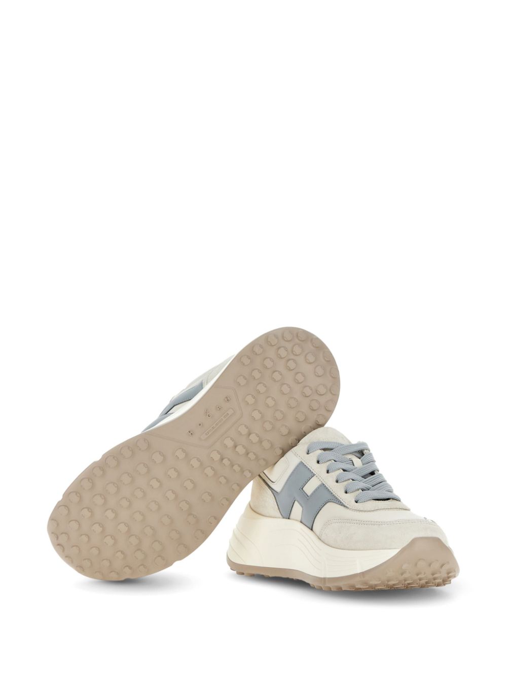 Hogan Pre Sneakers Grey Calf Leather