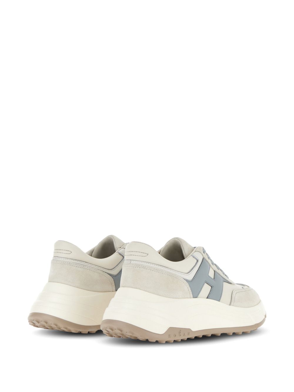 Hogan Pre Sneakers Grey Calf Leather