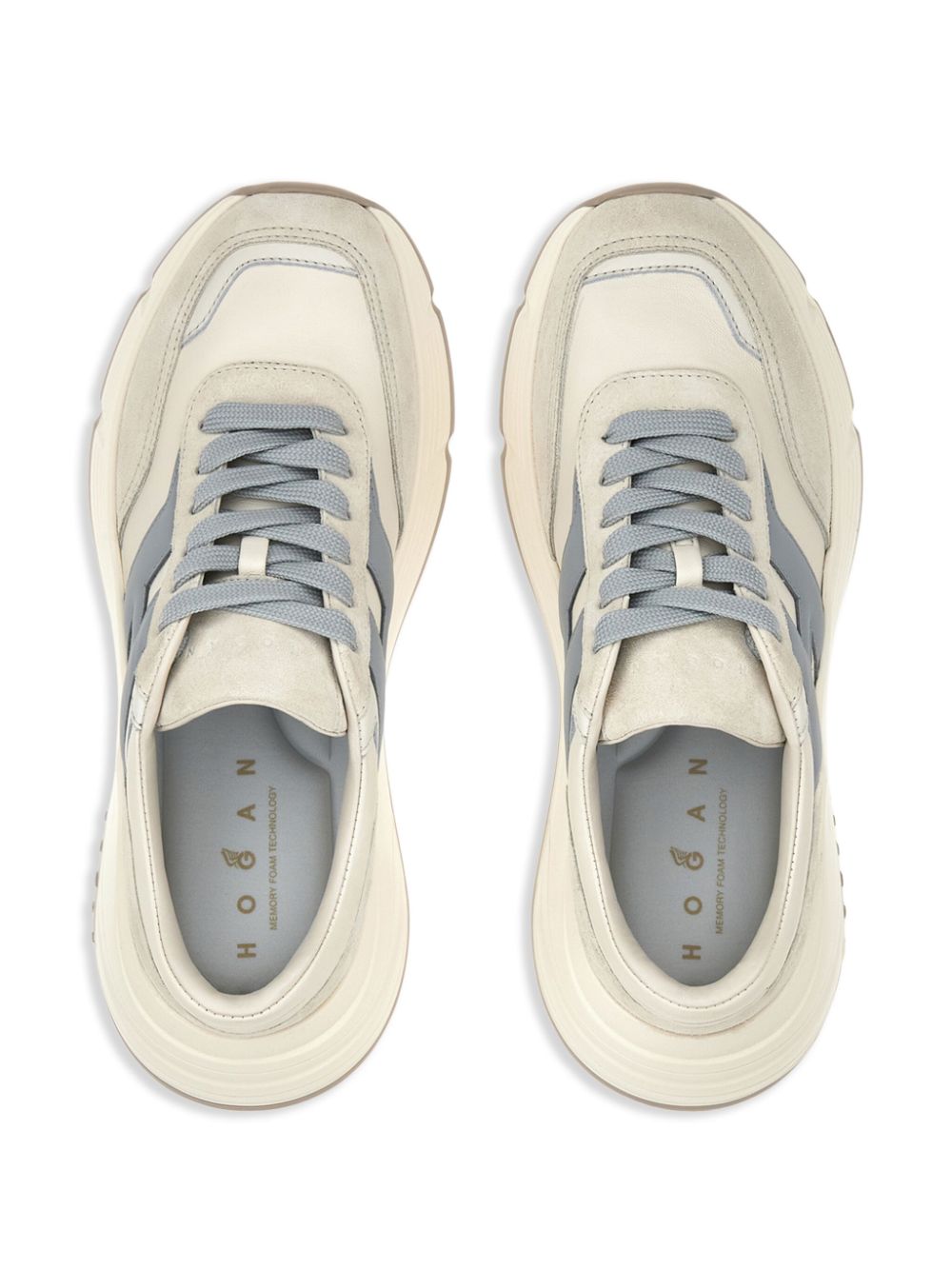 Hogan Pre Sneakers Grey Calf Leather