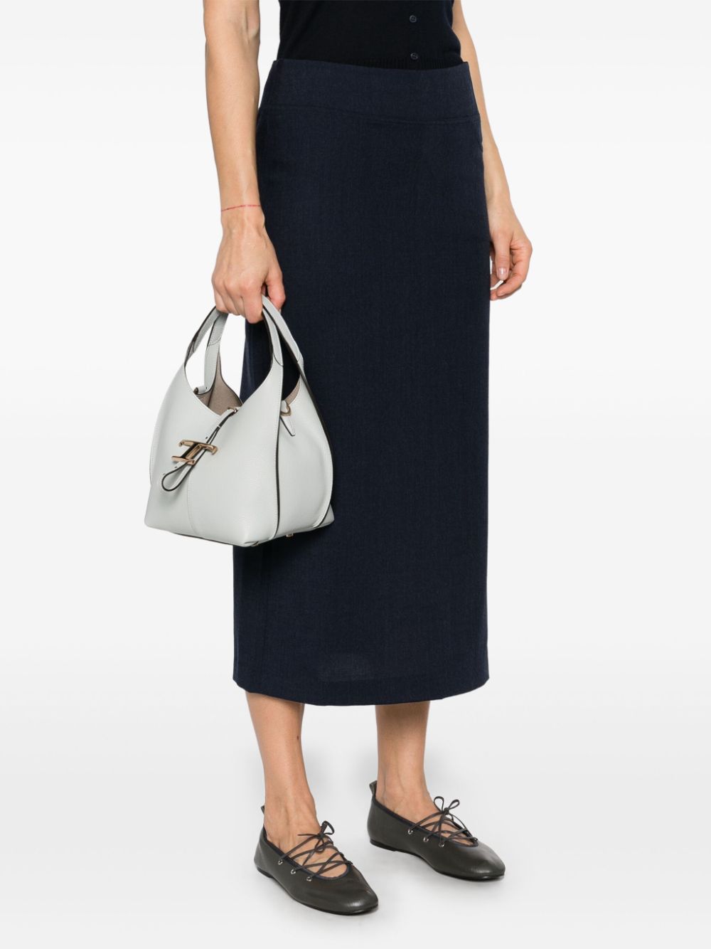 Tods Bags Light Grey Calf Leather