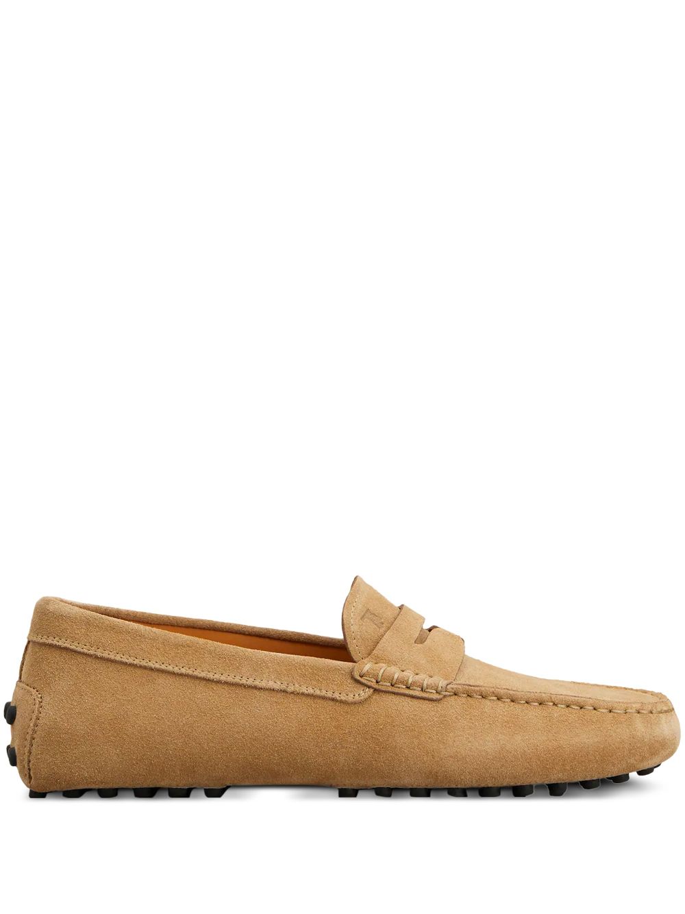 Tods Flat Shoes Beige Calf Leather