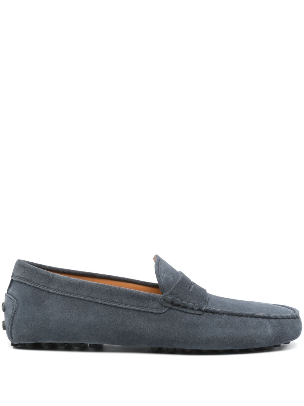 Tods Flat shoes Blue Calf Leather