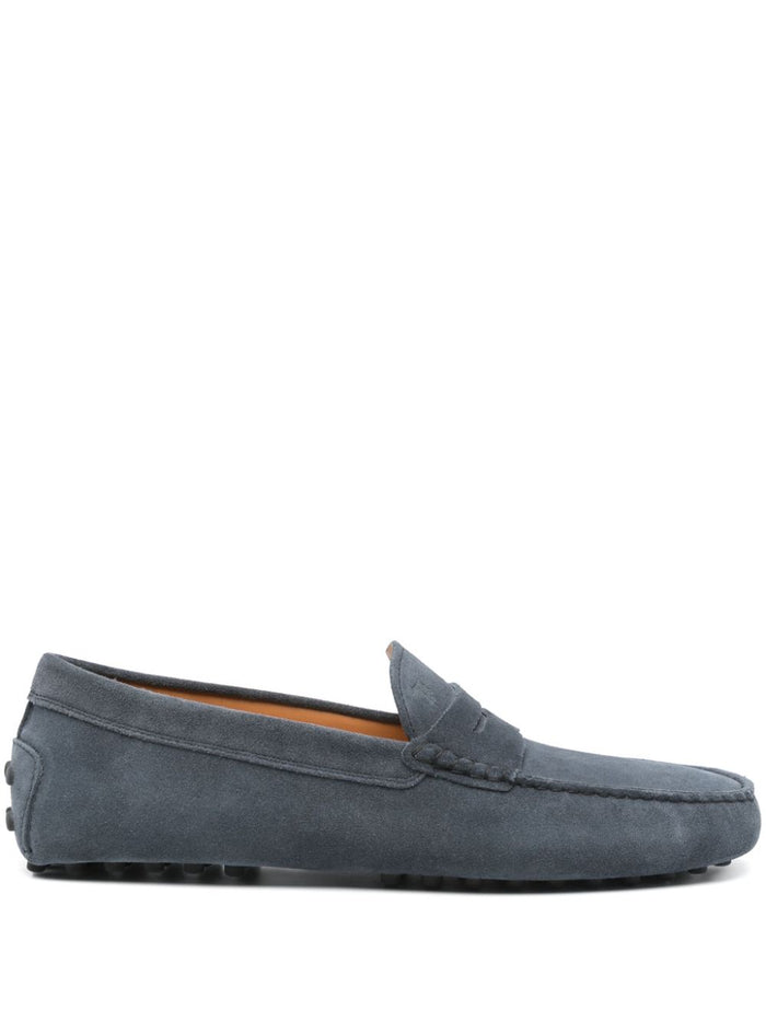 Tods Flat shoes Blue Calf Leather