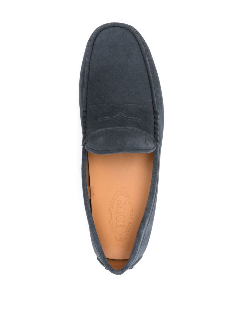 Tods Flat shoes Blue Calf Leather
