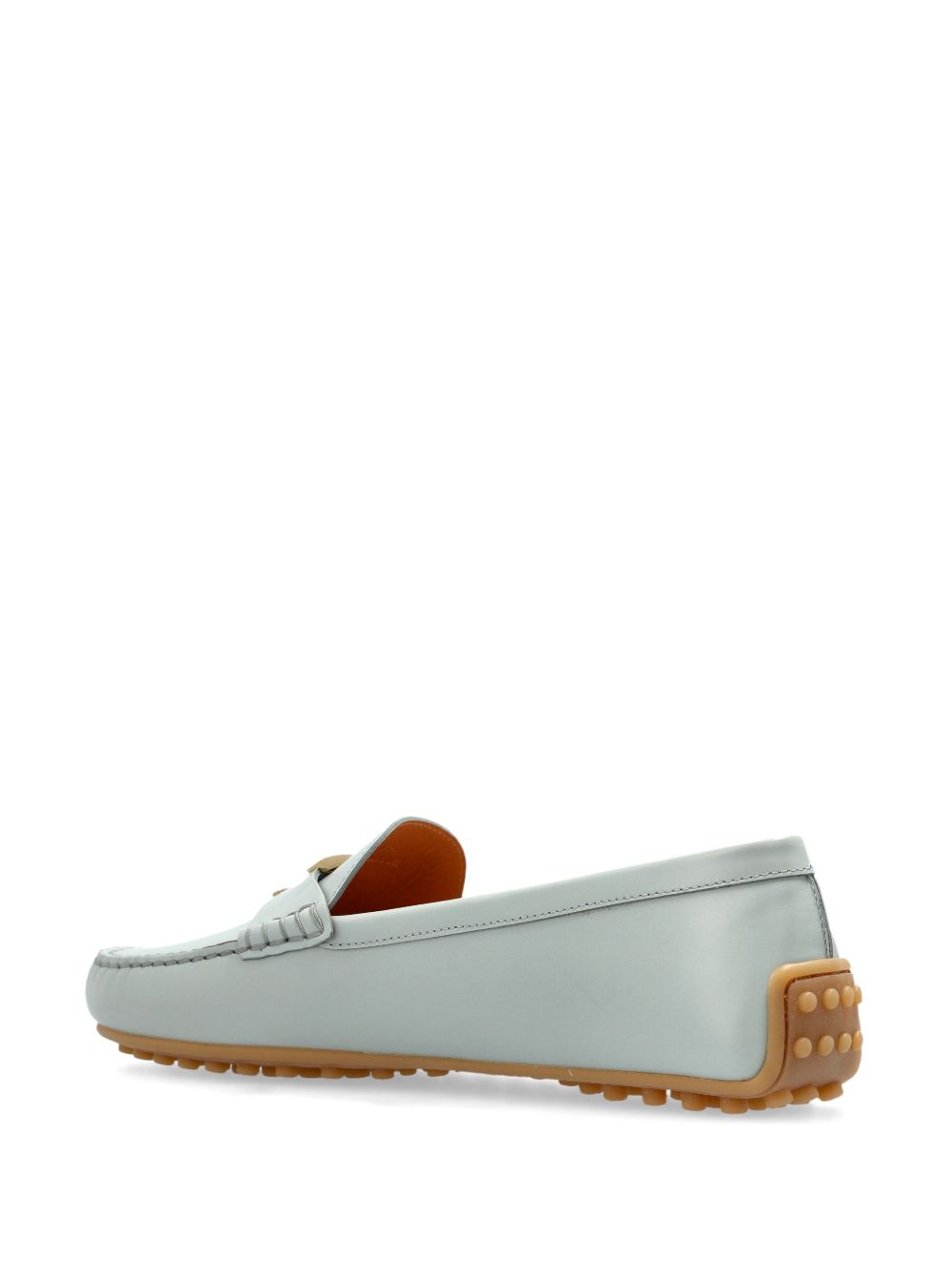 Tods Flat shoes Grey Calf Leather
