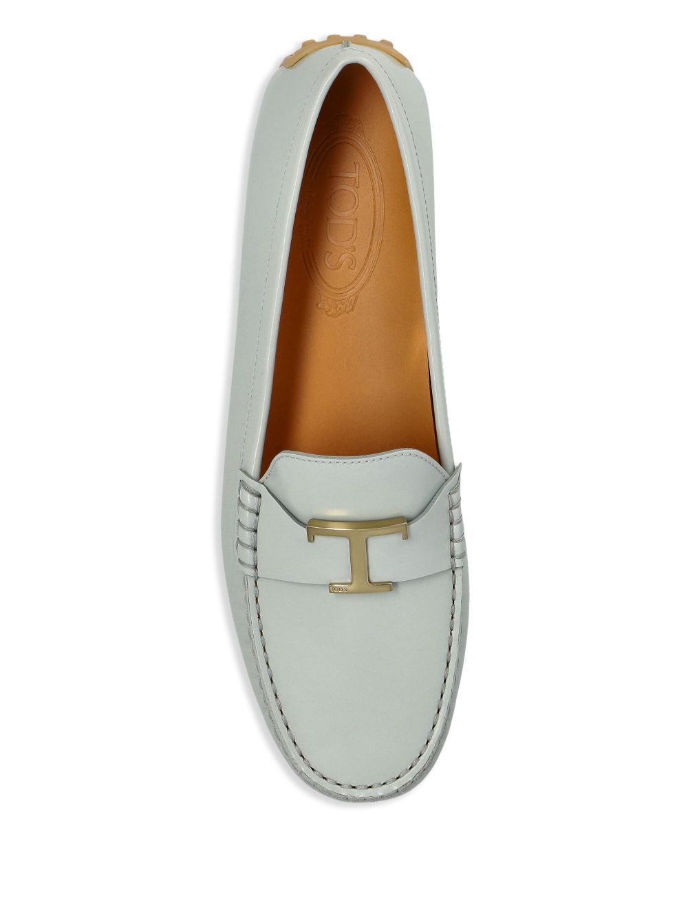 Tods Flat shoes Grey Calf Leather