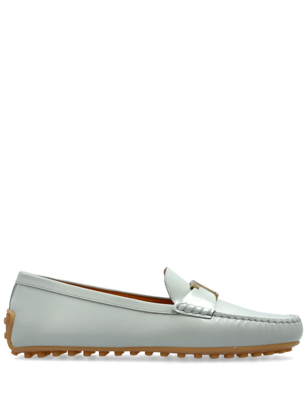 Tods Flat shoes Grey Calf Leather