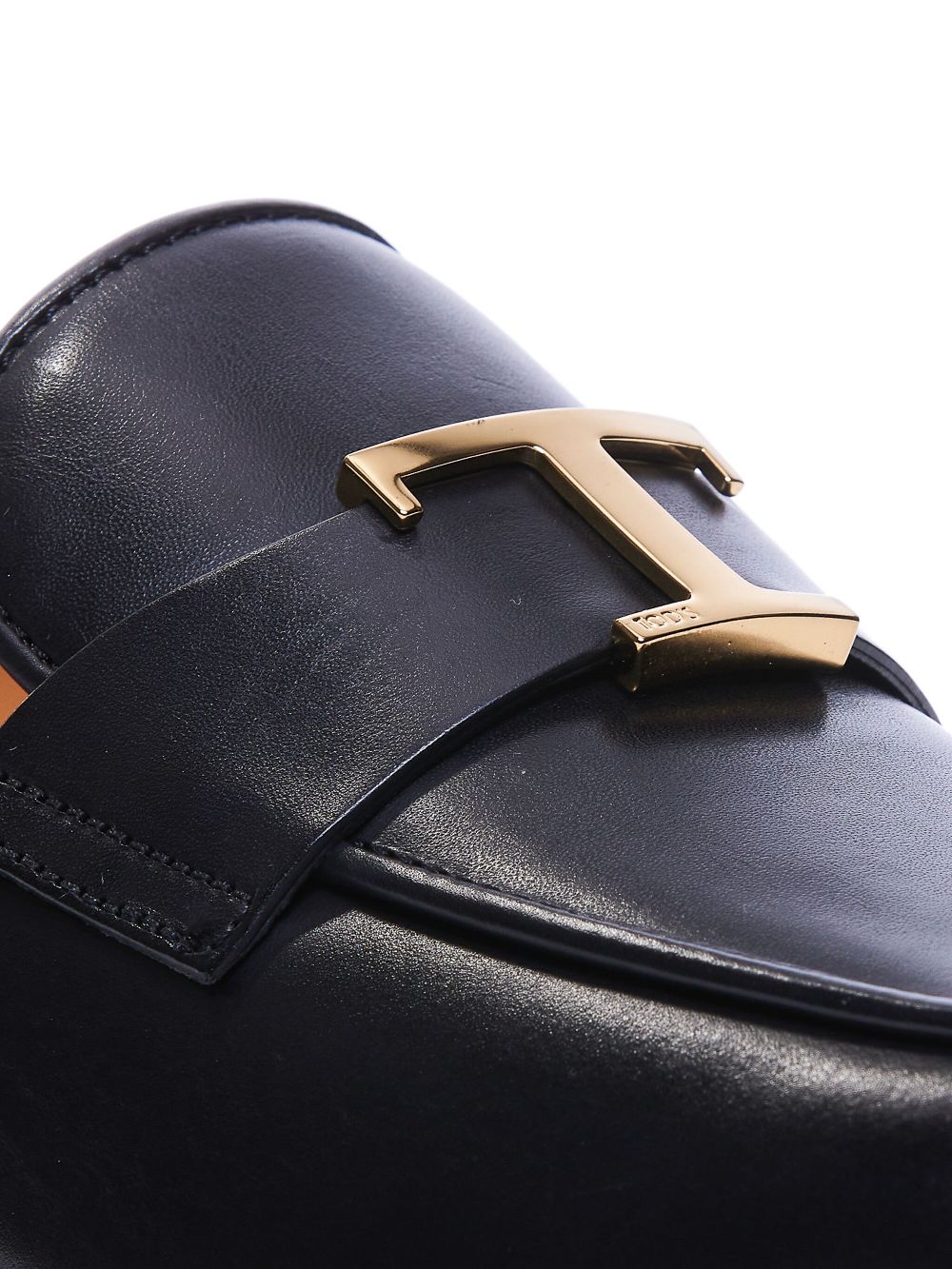Tods Flat Shoes Black Calf Leather