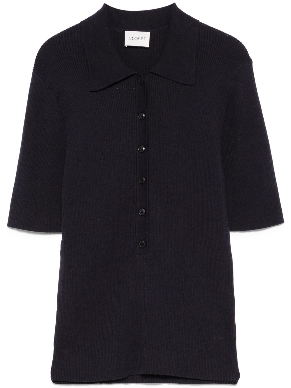 Closed T-Shirts And Polos Blue Cotton Cashmere