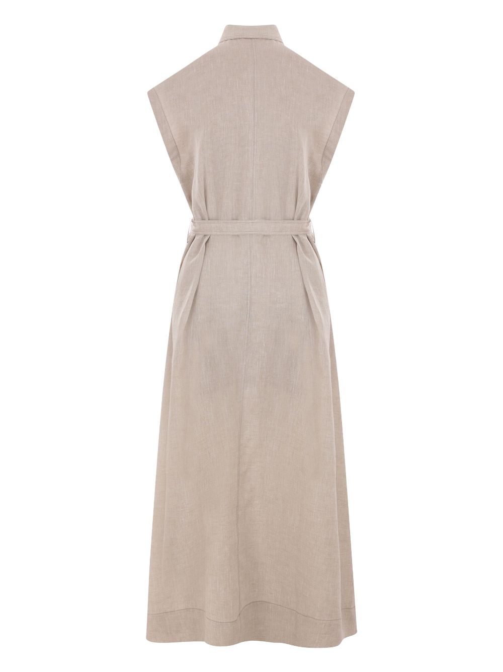 Brunello Cucinelli Dresses Beige Linen