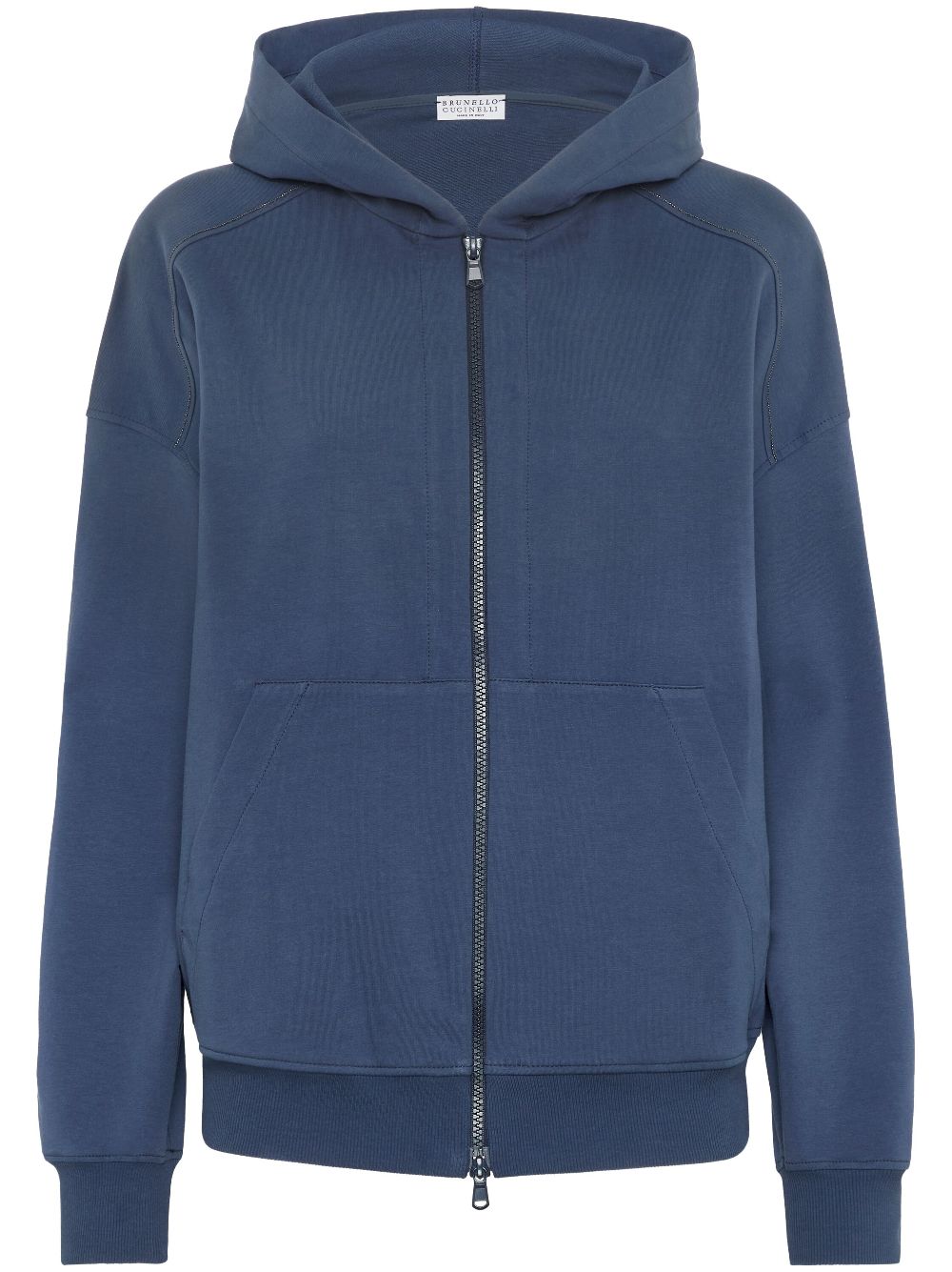 Brunello Cucinelli Sweaters Blu Cotton Elastane