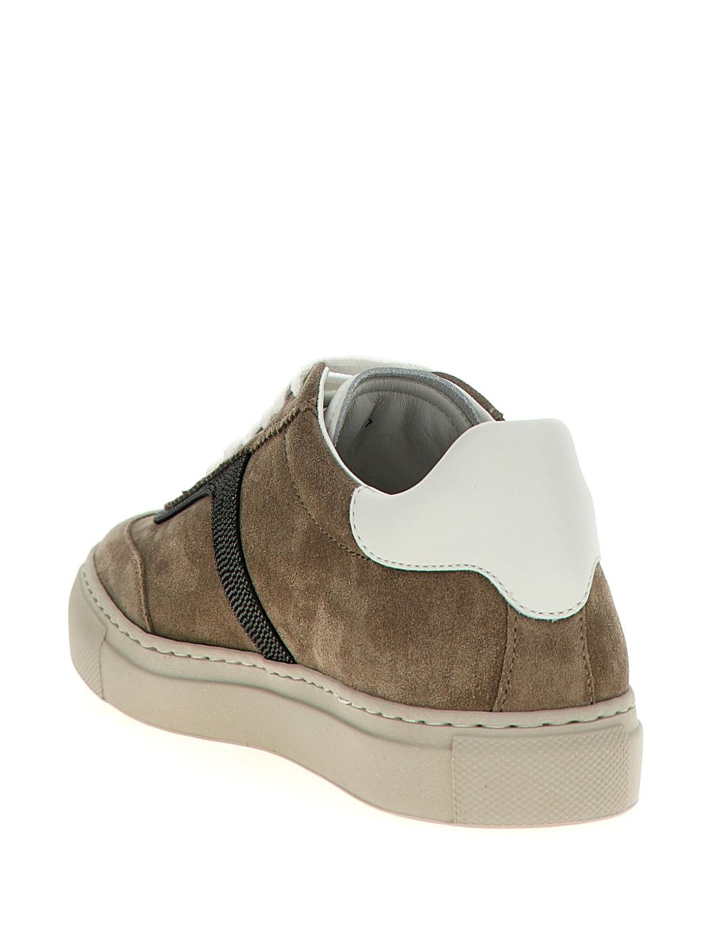 Brunello Cucinelli Sneakers Bianco Calf Leather