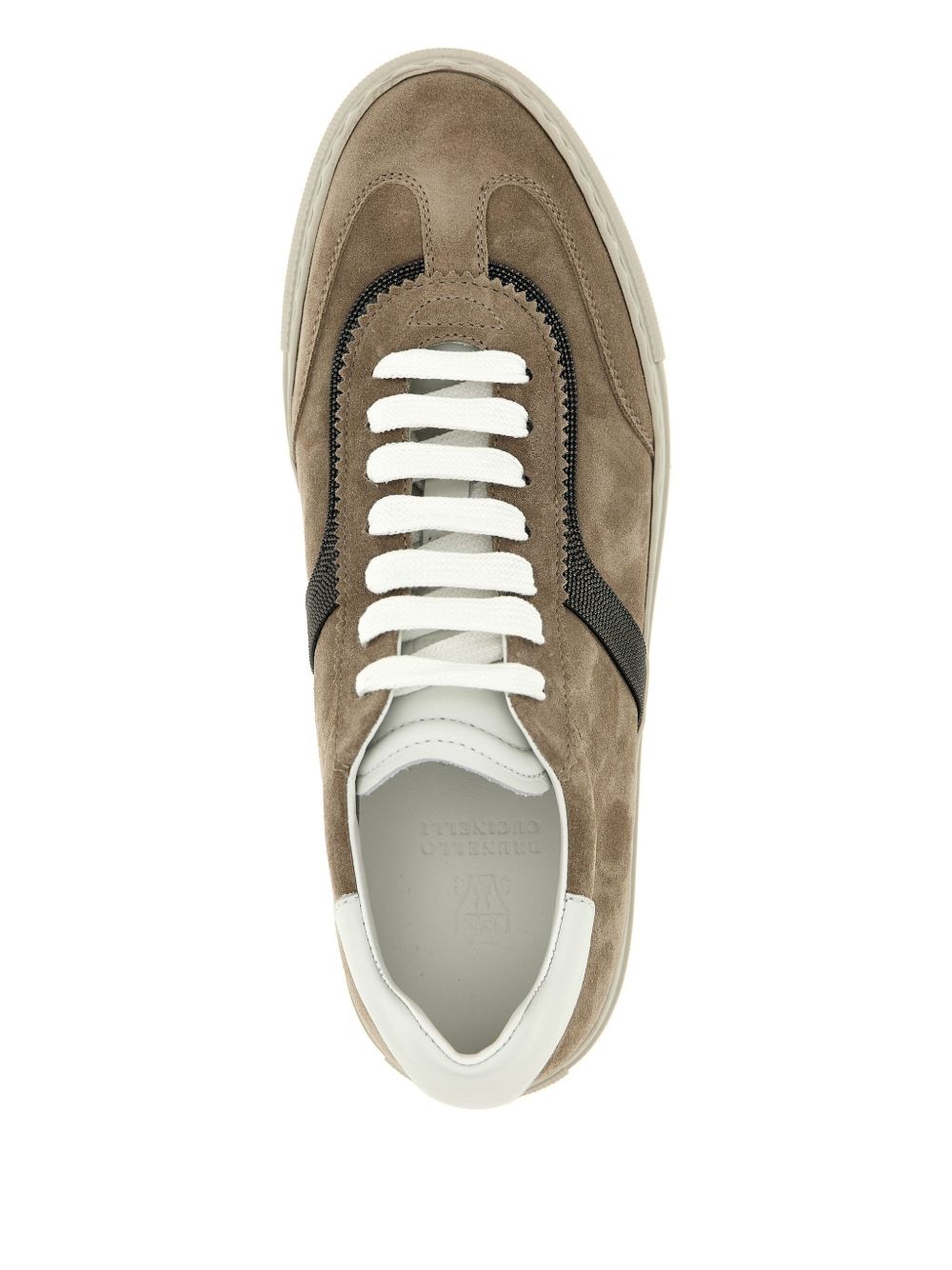 Brunello Cucinelli Sneakers Bianco Calf Leather