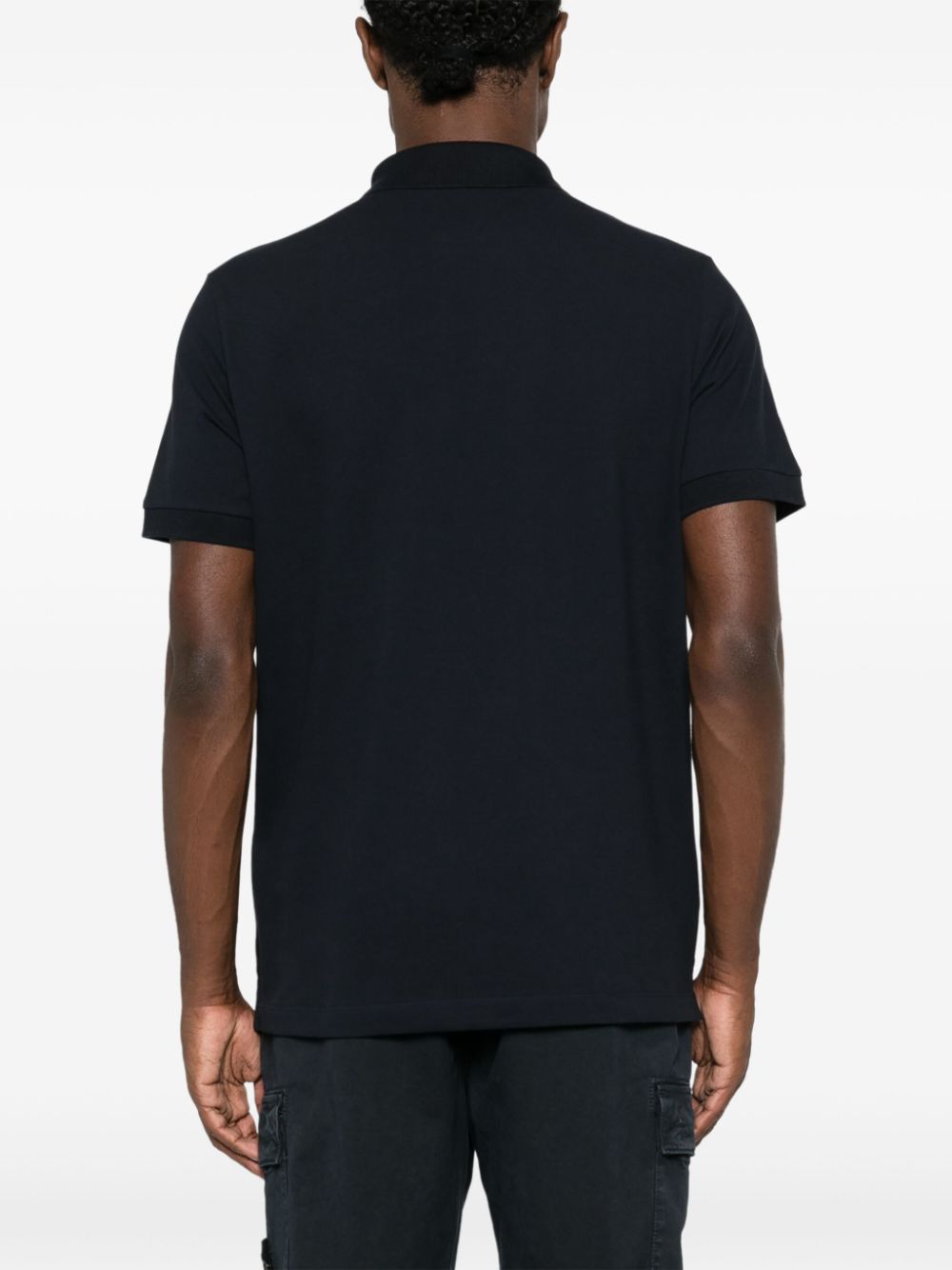Stone Island T-Shirts And Polos Blue Cotton Elastane