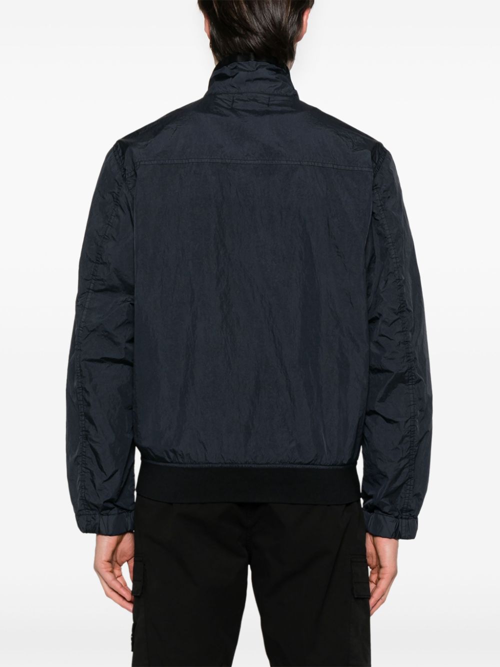 Stone Island Coats Blue Nylon
