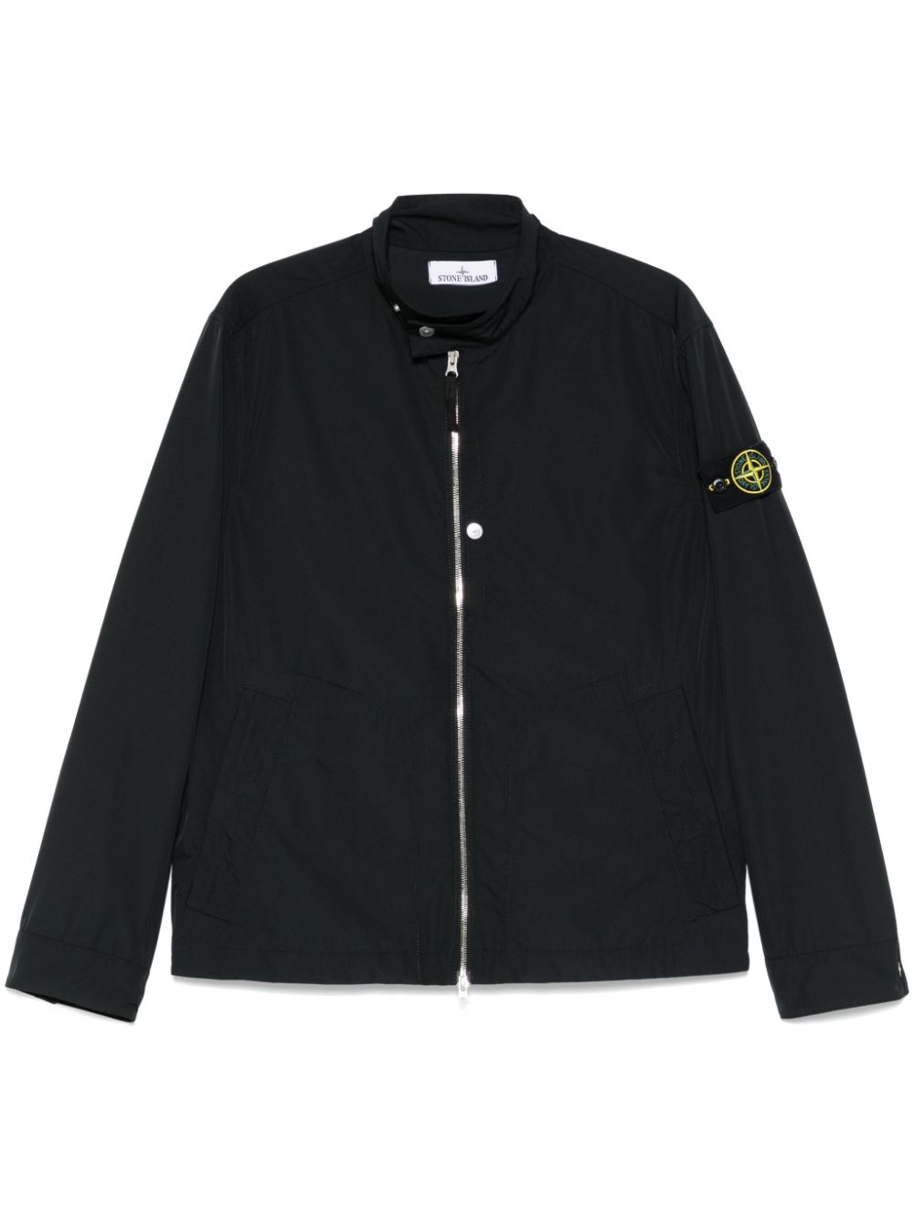 Stone Island Coats Black Polyester