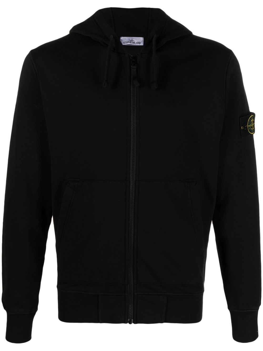 Stone Island Sweaters Black Cotton
