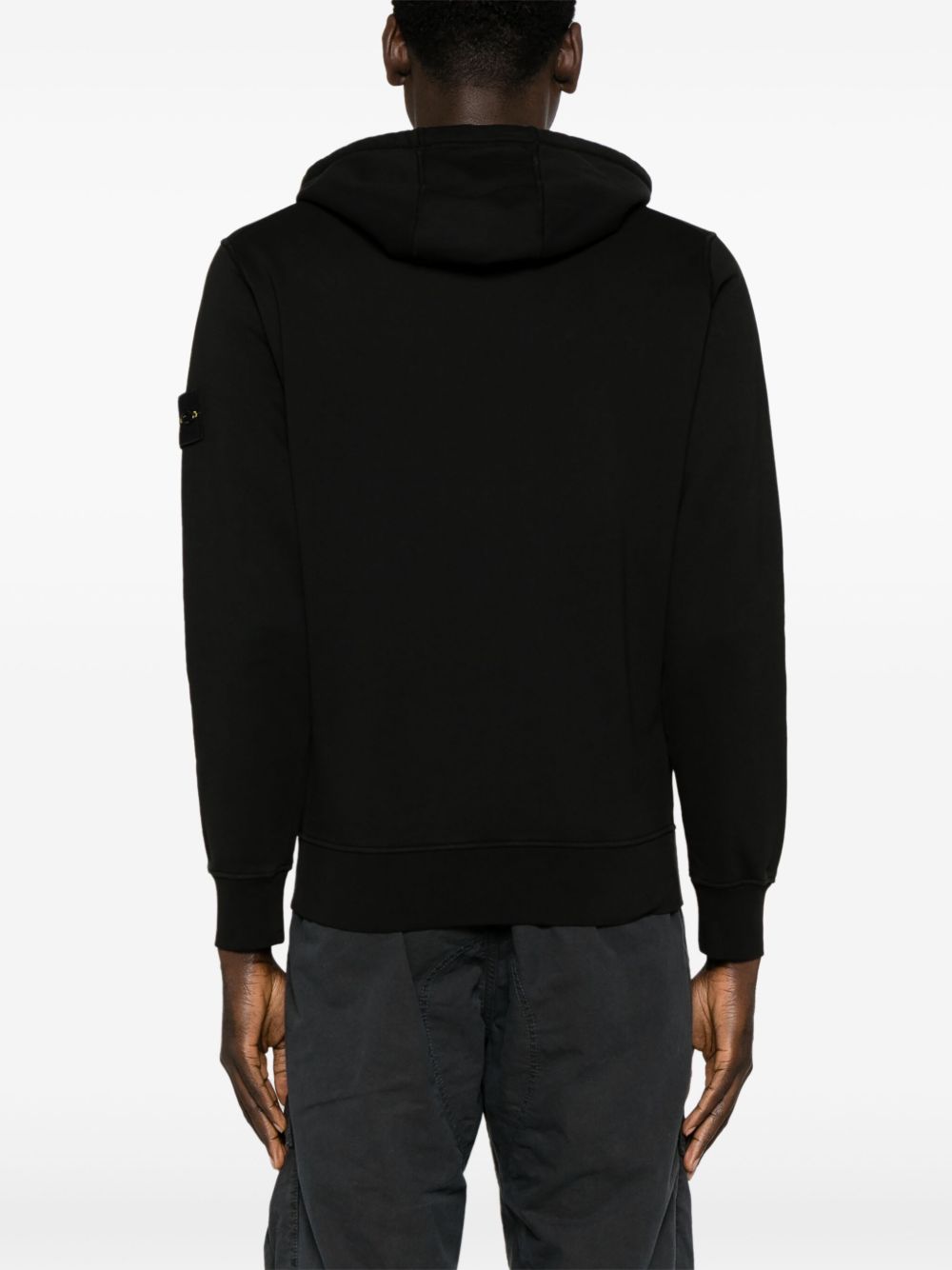 Stone Island Sweaters Black Cotton